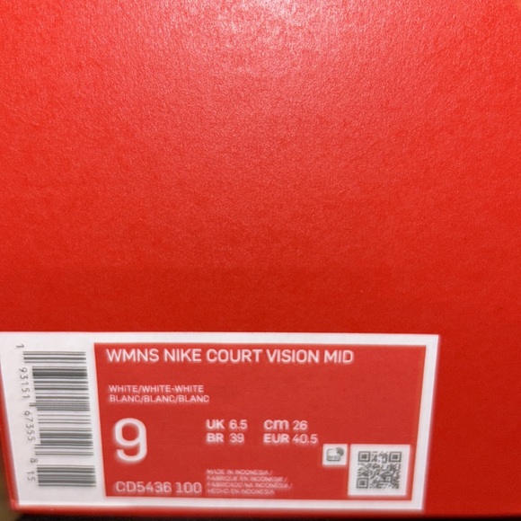 NikeCourt Vision Mid
Women's Shoes - Picture 5 of 7